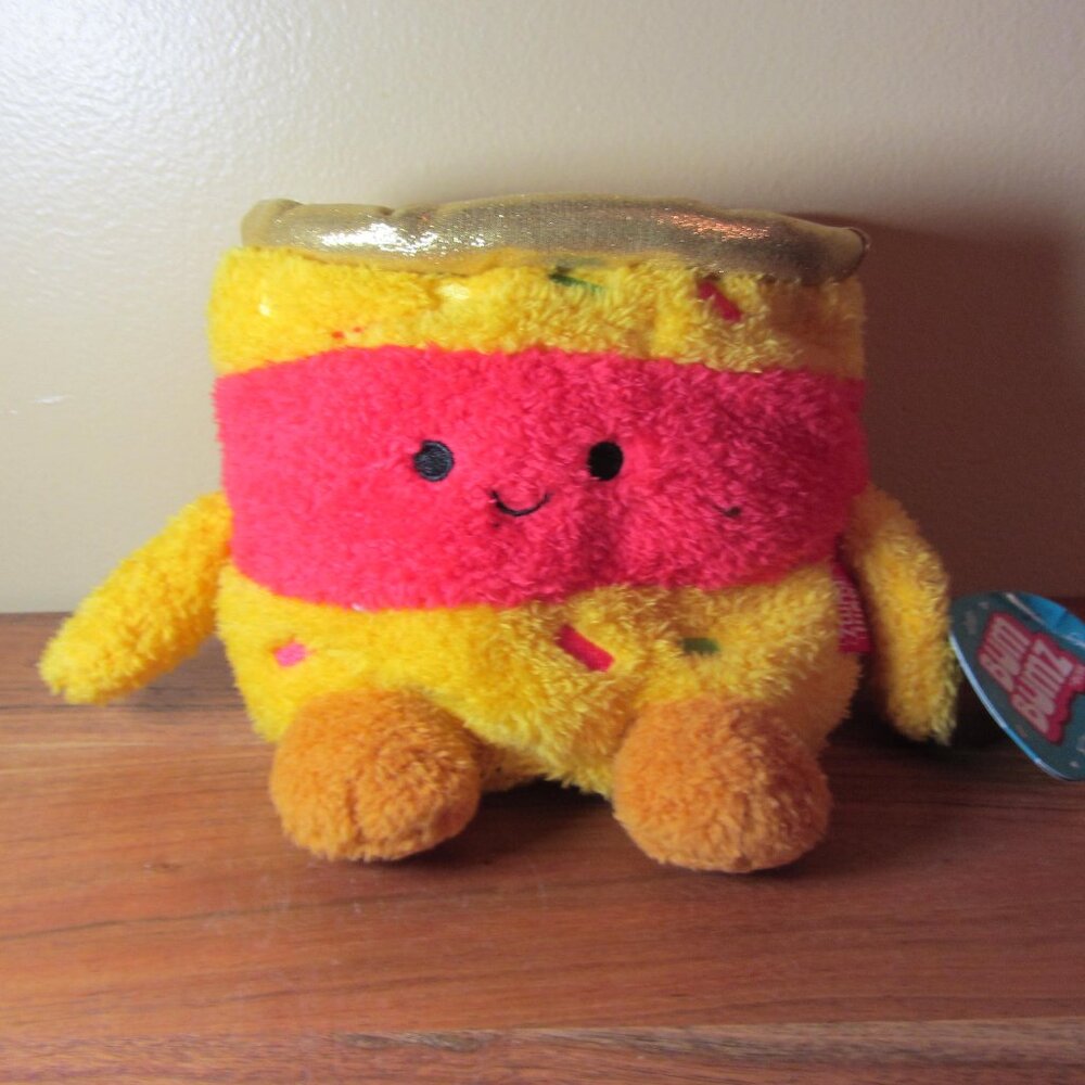 3 for $40 - plush bum bumz jason the jar of nacho cheese NWT 2023 (W4415)